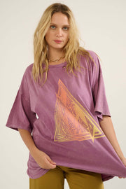 Def Leppard Pyramid Logo Distressed Graphic Tee - ShopPromesa
