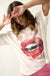 Def Leppard Love Bites Lips Distressed Graphic Tee - ShopPromesa