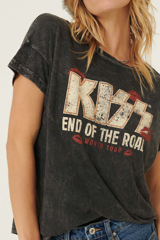 KISS End of the Road World Tour Graphic Tee - ShopPromesa