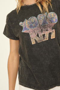 KISS 1979 Vintage-Wash Graphic Tee - ShopPromesa