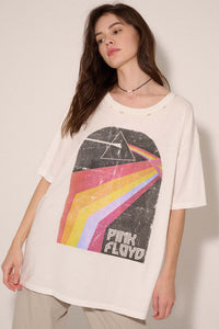 Pink Floyd Dark Side of the Moon Oversize Graphic Tee - ShopPromesa