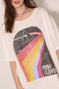 Pink Floyd Dark Side of the Moon Oversize Graphic Tee - ShopPromesa