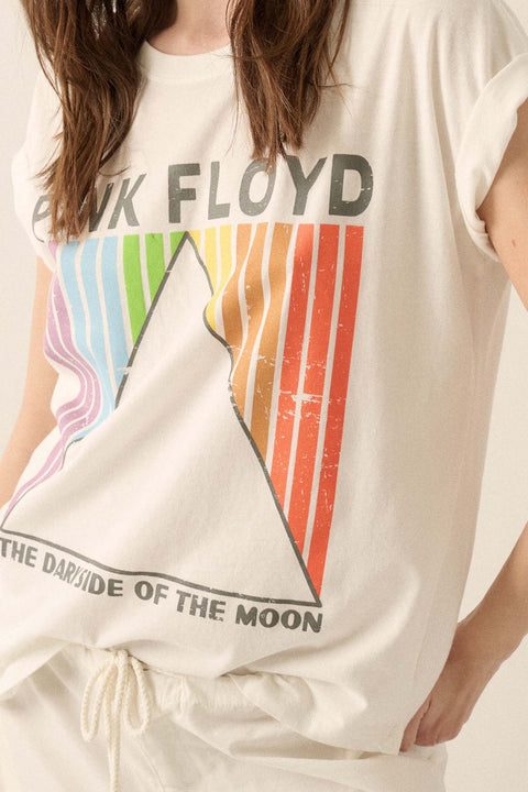 Pink Floyd Dark Side of the Moon Oversize Graphic Tee - ShopPromesa