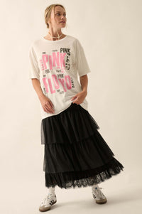 Pink Floyd Oversized Graphic Tee - ShopPromesa