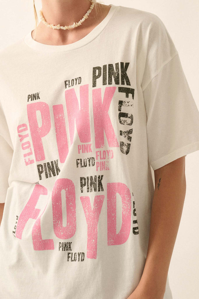 Pink Floyd Oversized Graphic Tee - ShopPromesa