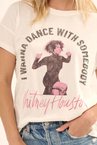 Whitney Houston Dance With Somebody Graphic Tee - ShopPromesa