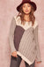 Mixed Signals Patchwork Cable Knit Sweater - ShopPromesa