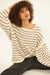 Stripe Hype Oversized Striped Sweater - ShopPromesa