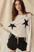 Supernova Star-Pattern Oversized Graphic Sweater - ShopPromesa