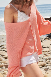 Larger Than Life Oversize Exposed-Seam Sweater - ShopPromesa