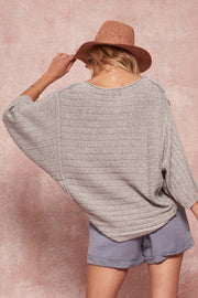 Born Free Exposed-Seam Cropped Rib-Knit Sweater - ShopPromesa