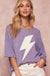 Storm Chaser Thunderbolt Graphic Sweater - ShopPromesa