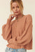 Good to Go Textured Exposed-Seam Sweater - ShopPromesa