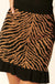 Safari Party Tiger Sweater Mini Skirt - ShopPromesa