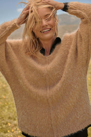 Fuzzy Wuzzy Oversize Mini Sweater Dress - ShopPromesa