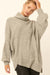 High Art Asymmetrical Funnel Neck Sweater - ShopPromesa