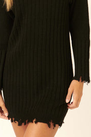 Near Future Cowl Neck Sweater Dress - ShopPromesa