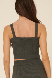 Love Interest Cropped Cami Sweater - ShopPromesa