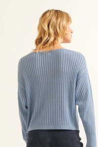 Easy Breezy Oversized Rib-Knit Sweater - ShopPromesa