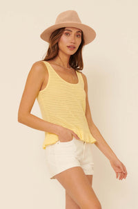 Festival Girl Ruffled Crochet Tank Top - ShopPromesa