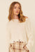 Beautifully Free Distressed Rib-Knit Sweater - ShopPromesa