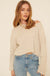 Keep Believing Cropped Confetti Sweater - ShopPromesa