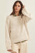 Peaceful Feeling Popcorn Knit Sweater - ShopPromesa