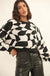 Queen's Row Abstract Checkerboard Sweater - ShopPromesa