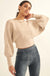 Fine Lines Cropped Rib-Knit Boatneck Sweater - ShopPromesa