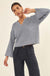 Happy Place Textured Bell-Sleeve Sweater - ShopPromesa