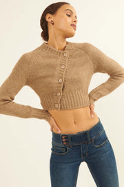 Another Level Asymmetrical Cropped Cardigan - ShopPromesa