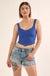 Shaper Fit Scoopneck Rib-Knit Tank Top - ShopPromesa