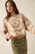 Dreamy Daisy Cropped Floral Sweater - ShopPromesa