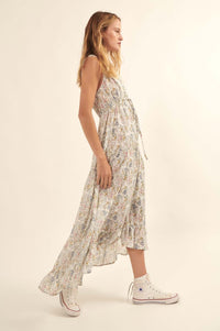 Sweet Profusion Ruffled Floral Maxi Dress - ShopPromesa