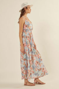 Fantasy Island Paisley Maxi Sundress - ShopPromesa