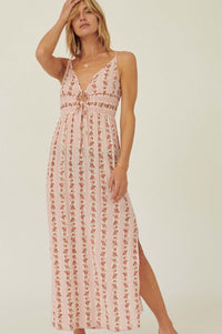 Rose Garden Floral-Print Maxi Sundress - ShopPromesa