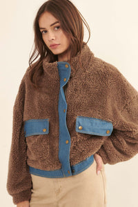 Fleece of Work Sherpa and Denim Jacket - ShopPromesa