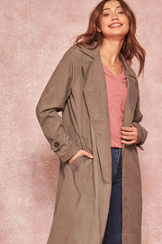 Double Agent Open-Front Trench Coat - ShopPromesa