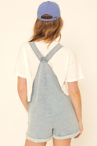 Jump for Joy Denim Overall Romper - ShopPromesa