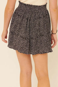 All Abloom Wide-Leg Floral Culotte Shorts - ShopPromesa