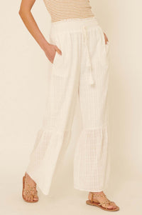 Faraway Places Wide-Leg Drawstring Pants - ShopPromesa