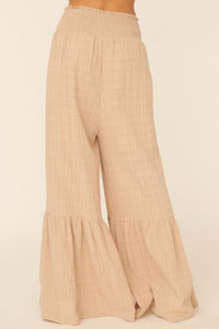 Faraway Places Wide-Leg Drawstring Pants - ShopPromesa