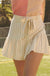 Believe in You Striped Drop-Waist Ruffle Skort - ShopPromesa