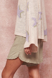 Walk on By Linen-Blend Belted Ruffle Shorts - ShopPromesa