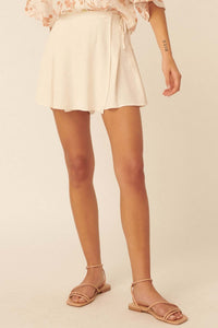 Hit the Court Side-Tie Wrap Tennis Skort - ShopPromesa