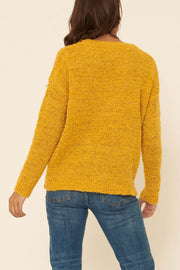 Honey Honey Popcorn Knit Graphic Sweater - ShopPromesa