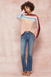 Just My Stripe Oversized Striped Sweater - ShopPromesa