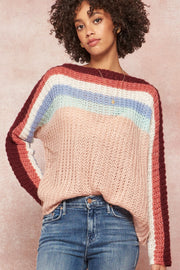 Just My Stripe Oversized Striped Sweater - ShopPromesa