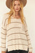 Parallel Lives Oversized Striped Pocket Sweater - ShopPromesa