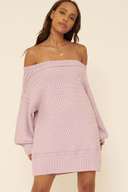 Pure Bliss Oversized Cable Knit Sweater - ShopPromesa